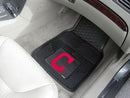 Car Floor Mats MLB Cleveland Indians 2-pc Vinyl Front Car Mats 17"x27"