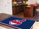 5x8 Rug MLB Cleveland Indians 5'x8' Plush Rug