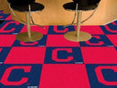 Carpet Squares MLB Cleveland Indians "Block-C" 18"x18" Carpet Tiles