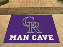 Floor Mats MLB Colorado Rockies Man Cave All-Star Mat 33.75"x42.5"