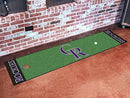 Long Runner Rugs MLB Colorado Rockies Putting Green Runner 18"x72" Golf Accessories