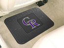 Rubber Floor Mats MLB Colorado Rockies Utility Car Mat 14"x17"