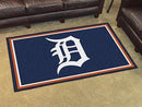 4x6 Rug MLB Detroit Tigers 4'x6' Plush Rug