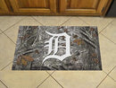 Welcome Mat MLB Detroit Tigers Scraper Mat 19"x30" Camo