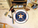 Round Area Rugs MLB Houston Astros Baseball Mat 27" diameter