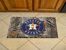 Welcome Door Mat MLB Houston Astros Scraper Mat 19"x30" Camo