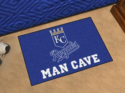 Outdoor Rug MLB Kansas City Royals Man Cave Starter Rug 19"x30"