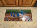 Custom Welcome Mats MLB Kansas City Royals Scraper Mat 19"x30" Ball