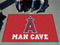 Indoor Outdoor Rugs MLB Los Angeles Angels Man Cave UltiMat 5'x8' Rug