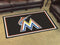 4x6 Rug MLB Miami Marlins 4'x6' Plush Rug