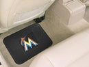 Rubber Mat MLB Miami Marlins Utility Car Mat 14"x17"