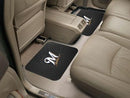 Rubber Car Floor Mats MLB Milwaukee Brewers 2-pc Utility Car Mat 14"x17"