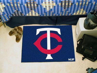 Living Room Rugs MLB Minnesota Twins Starter Rug 19"x30"