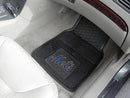 Rubber Car Mats MLB New York Mets 2-pc Vinyl Front Car Mats 17"x27"