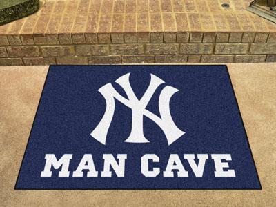 Door Mat MLB New York Yankees Man Cave All-Star Mat 33.75"x42.5"