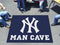 BBQ Accessories MLB New York Yankees Man Cave Tailgater Rug 5'x6'