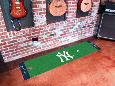Long Runner Rugs MLB New York Yankees Putting Green Runner 18"x72" Golf Accessories
