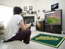 4x6 Rug MLB Oakland Athletics 4'x6' Plush Rug