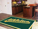 5x8 Rug MLB Oakland Athletics 5'x8' Plush Rug