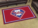 4x6 Rug MLB Philadelphia Phillies 4'x6' Plush Rug