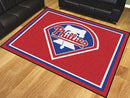 8x10 Rug MLB Philadelphia Phillies 8'x10' Plush Rug