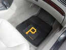 Custom Car Mats MLB Pittsburgh Pirates 2-pc Vinyl Front Car Mats 17"x27"