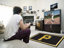 4x6 Rug MLB Pittsburgh Pirates 4'x6' Plush Rug