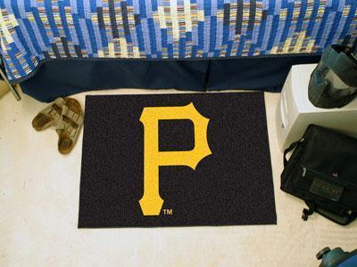 Outdoor Rug MLB Pittsburgh Pirates Starter Rug 19"x30"