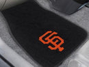 Custom Car Mats MLB San Francisco Giants 2-pc Embroidered Front Car Mats 18"x27"