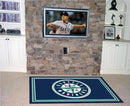 5x8 Rug MLB Seattle Mariners 5'x8' Plush Rug