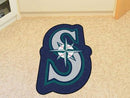 Logo Mats MLB Seattle Mariners Mascot Custom Shape Mat