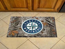 Outdoor Welcome Mats MLB Seattle Mariners Scraper Mat 19"x30" Camo