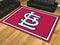 8x10 Area Rugs MLB St. Louis Cardinals 'StL' 8'x10' Plush Rug