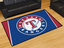 5x8 Rug MLB Texas Rangers 5'x8' Plush Rug