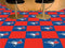 Carpet Flooring MLB Toronto Blue Jays 18"x18" Carpet Tiles