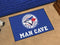 Outdoor Mat MLB Toronto Blue Jays Man Cave Starter Rug 19"x30"