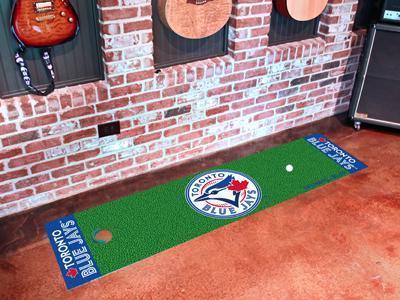 Hallway Runner Rug MLB Toronto Blue Jays Putting Green Runner 18"x72" Golf Accessories