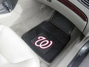 Weather Car Mats MLB Washington Nationals 2-pc Vinyl Front Car Mats 17"x27"