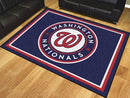 8x10 Rug MLB Washington Nationals 8'x10' Plush Rug