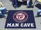 Grill Mat MLB Washington Nationals Man Cave Tailgater Rug 5'x6'