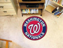 Round Area Rugs MLB Washington Nationals Roundel Mat 27" diameter