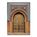 Modern Art Wall Ancient Gate Morocco Canvas Painting Posters Artwork Pictures Printed for Living Room Bathroom Home Decoration-8x12inch 21x30cm-2-JadeMoghul Inc.