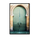 Modern Art Wall Ancient Gate Morocco Canvas Painting Posters Artwork Pictures Printed for Living Room Bathroom Home Decoration-8x12inch 21x30cm-5-JadeMoghul Inc.