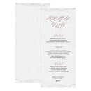 Modern Fairy Tale Menu Card Vintage Pink (Pack of 1)-Reception Stationery-Vintage Pink-JadeMoghul Inc.