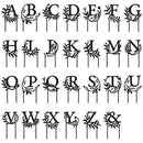 Modern Fairy Tale Monogram Acrylic Cake Topper - White Letter "Y" (Pack of 1)-Wedding Cake Toppers-JadeMoghul Inc.