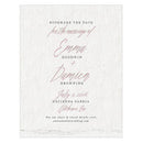 Modern Fairy Tale Save The Date Card Vintage Pink (Pack of 1)-Weddingstar-Vintage Pink-JadeMoghul Inc.