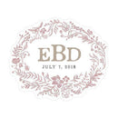 Modern Fairy Tale Small Cling Vintage Pink (Pack of 1)-Wedding Signs-Pewter Grey-JadeMoghul Inc.