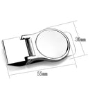 Money Clips For Men LO3420 Stainless Steel Money clip