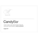Monogram Simplicity Open Format Table Sign - Elegant (Pack of 1)-Wedding Signs-JadeMoghul Inc.