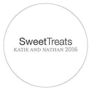 Monogram Simplicity Small Sticker - Text (Pack of 1)-Wedding Favor Stationery-JadeMoghul Inc.